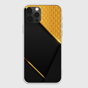 Чехол для iPhone 12 Pro Max с принтом 3D BLACK & GOLD в Белгороде, Силикон |  | 3d | 3д | gold | абстракция | золото | паттерн | соты | текстуры