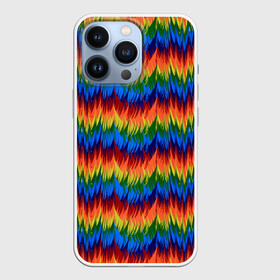 Чехол для iPhone 13 Pro с принтом РАДУЖНАЯ КИСЛОТА в Белгороде,  |  | acid | hippy | neon | rainbow | rasta | едкий | кислотный | летний | неоновый | радиоактивный | раста | солнечный | спектры | тепловизор | теплый | хиппи | яркий