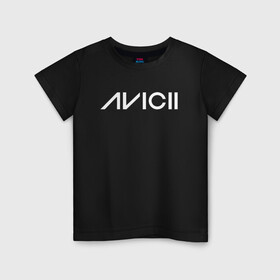 Детская футболка хлопок с принтом AVICII в Белгороде, 100% хлопок | круглый вырез горловины, полуприлегающий силуэт, длина до линии бедер | Тематика изображения на принте: avicii | dance | dj | electronic | house | music | progressive | авичи | берг | диджей | музыка | тим | том | хангс