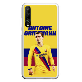 Чехол для Honor P30 с принтом ANTOINE GRIEZMANN / ГРИЗМАНН в Белгороде, Силикон | Область печати: задняя сторона чехла, без боковых панелей | antoine griezmann | barcelona | football | sport | антуан гризманн | барселона | номер 7 | сборная франции | спорт. | футбол