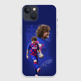 Чехол для iPhone 13 с принтом АНТУАН ГРИЗМАНН   БАРСЕЛОНА в Белгороде,  |  | antoine griezmann | barcelona | football | sport | антуан гризманн | барселона | номер 7 | сборная франции | спорт. | футбол