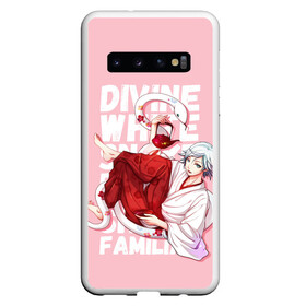 Чехол для Samsung Galaxy S10 с принтом Divine white snake в Белгороде, Силикон | Область печати: задняя сторона чехла, без боковых панелей | Тематика изображения на принте: akura | kamisama kiss | kitsune | mizuki | nanami | tomoe | yokai | акура | аниме | бог | боги | демон лис | демоны | ёкай | змея | йокай | кицуне | лис | мидзуки | мизуки | нанами | неко | очень приятно бог | томое | томоэ