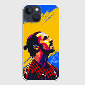 Чехол для iPhone 13 mini с принтом ЗЛАТАН ИБРАГИМОВИЧ   ШВЕЦИЯ в Белгороде,  |  | football | sport | zlatan ibrahimovic | златан ибрагимович | милан | сборная швеции. | спорт | футбол