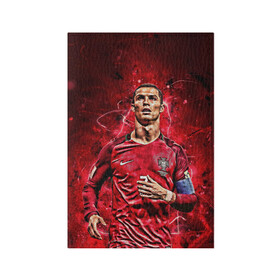 Обложка для паспорта матовая кожа с принтом Cristiano Ronaldo (Portugal) в Белгороде, натуральная матовая кожа | размер 19,3 х 13,7 см; прозрачные пластиковые крепления | 7 | cr | cr7 | cristiano | fc | fifa | footbal | juventus | madrid | portugal | real | ronaldo | soccer | криштиану | лига | мяч | мячик | поле | португалия | роналду | спорт | форма | футбол | футболист | футбольная | футбольный | чемпион |