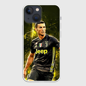 Чехол для iPhone 13 mini с принтом Cristiano Ronaldo (Juventus) в Белгороде,  |  | 7 | cr | cr7 | cristiano | fc | fifa | footbal | juventus | madrid | portugal | real | ronaldo | soccer | криштиану | лига | мяч | мячик | поле | португалия | роналду | спорт | форма | футбол | футболист | футбольная | футбольный | чемпион |