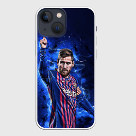 Чехол для iPhone 13 mini с принтом Lionel Messi | Barcelona | 10 в Белгороде,  |  | Тематика изображения на принте: 10 | argentina | barcelona | fc | fifa | footbal | leo | lionel | messi | soccer | аргентина | барселона | лео | лига | лионель | месси | мяч | мячик | поле | спорт | форма | футбол | футболист | футбольная | футбольный | чемпион