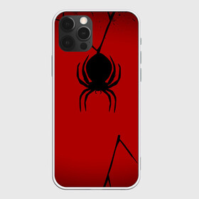 Чехол для iPhone 12 Pro с принтом Паук 3D в Белгороде, силикон | область печати: задняя сторона чехла, без боковых панелей | абстракция | екстура | илюстрация | искуство | культура | минимализм | нити | паук | паутина
