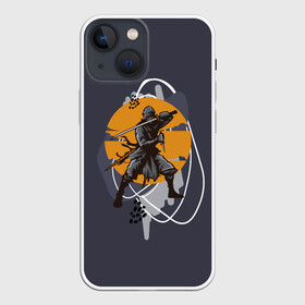 Чехол для iPhone 13 mini с принтом Ниндзя в Белгороде,  |  | ninja | боевые искусства | ниндзюцу | ниндзя | отважные | синоби но моно