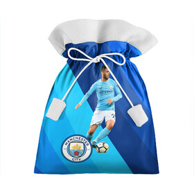 Подарочный 3D мешок с принтом Бернарду Силва Манчестер Сити в Белгороде, 100% полиэстер | Размер: 29*39 см | manchester city | бернарду силва | манчестер сити | сборная португалии | футбол | футболист