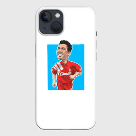 Чехол для iPhone 13 с принтом Roberto Firmino. Retro в Белгороде,  |  | champion | firmino | football | form | hoffenheim | liverpool | player | retro | roberto | soccer | uniform | легенда | ливерпуль | ретро | роберто | суперкубок | фирмино | форма | футбол | футбола | футболист | хоффенхайм | чемпион