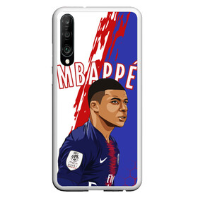 Чехол для Honor P30 с принтом КИЛИАН МБАППЕ / KYLIAN MBAPPE в Белгороде, Силикон | Область печати: задняя сторона чехла, без боковых панелей | Тематика изображения на принте: football | kylian mbapp lottin | sport | килиан мбаппе | пари сен жермен | сборная франции. | спорт | футбол