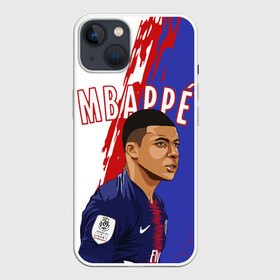 Чехол для iPhone 13 с принтом КИЛИАН МБАППЕ   KYLIAN MBAPPE в Белгороде,  |  | football | kylian mbapp lottin | sport | килиан мбаппе | пари сен жермен | сборная франции. | спорт | футбол