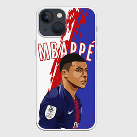 Чехол для iPhone 13 mini с принтом КИЛИАН МБАППЕ   KYLIAN MBAPPE в Белгороде,  |  | Тематика изображения на принте: football | kylian mbapp lottin | sport | килиан мбаппе | пари сен жермен | сборная франции. | спорт | футбол