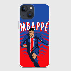 Чехол для iPhone 13 mini с принтом КИЛИАН МБАППЕ   KYLIAN MBAPPE в Белгороде,  |  | football | kylian mbapp | lottin | sport | килиан мбаппе | пари сен жермен | сборная франции. | спорт | футбол