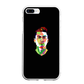 Чехол для iPhone 7Plus/8 Plus матовый с принтом Paulo Dybala Pop Art в Белгороде, Силикон | Область печати: задняя сторона чехла, без боковых панелей | art | champion | dybala | football | form | institute | juventus | palermo | paulo | player | pop | soccer | uniform | дибала | институто | легенда | палермо | пауло | форма | футбол | футбола | футболист | чемпион | ювентус