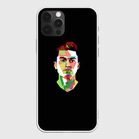 Чехол для iPhone 12 Pro с принтом Paulo Dybala Pop Art в Белгороде, силикон | область печати: задняя сторона чехла, без боковых панелей | Тематика изображения на принте: art | champion | dybala | football | form | institute | juventus | palermo | paulo | player | pop | soccer | uniform | дибала | институто | легенда | палермо | пауло | форма | футбол | футбола | футболист | чемпион | ювентус