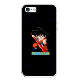 Чехол для iPhone 5/5S матовый с принтом Dragon Ball в Белгороде, Силикон | Область печати: задняя сторона чехла, без боковых панелей | dragon ball | аниме | в топе | в тренде | комиксы | мультфильмы