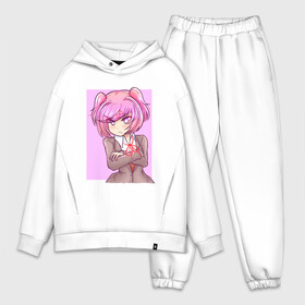 Мужской костюм хлопок OVERSIZE с принтом Angry Natsuki в Белгороде,  |  | anime | game | games | monika | natsuki | sayori | yuri | аниме | визуальный роман | доки доки | игра | игры | литературный клуб | моника | нацуки | саёри | юри