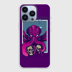Чехол для iPhone 13 Pro с принтом Ктулху в Белгороде,  |  | кракен | ктулху | монстр | морской монстр | осьминог | чудище | чудовище
