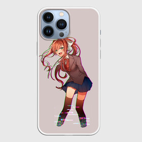 Чехол для iPhone 13 Pro Max с принтом Cyber Monika в Белгороде,  |  | anime | game | games | monika | natsuki | sayori | yuri | аниме | визуальный роман | доки доки | игра | игры | литературный клуб | моника | нацуки | саёри | юри