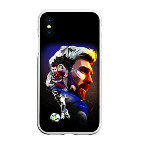 Чехол для iPhone XS Max матовый с принтом ЛИОНЕЛЬ МЕССИ / LIONEL MESSI в Белгороде, Силикон | Область печати: задняя сторона чехла, без боковых панелей | argentina | barcelona | football | lionel andrs messi | sport | uefa | аргентина | барселона | лионель месси | спорт | уефа. | футбол