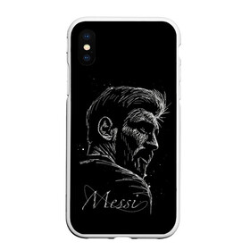 Чехол для iPhone XS Max матовый с принтом ЛИОНЕЛЬ МЕССИ / LIONEL MESSI в Белгороде, Силикон | Область печати: задняя сторона чехла, без боковых панелей | argentina | barcelona | football | lionel andrs messi | sport | uefa | аргентина | барселона | лионель месси | спорт | уефа. | футбол