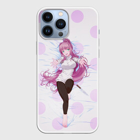 Чехол для iPhone 13 Pro Max с принтом Doki Doki | Monika | Моника в Белгороде,  |  | ahegao | club | doki | game | girl | girls | japan | literature | monika | natsuki | sayori | senpai | waifu | yuri | аниме | ахегао | вайфу | девушка | игра | манга | ми | мими | моника | нацуки | няшка | няшная | саери | семпай | сенпай | т