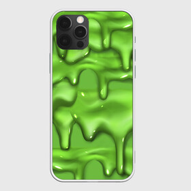 Чехол для iPhone 12 Pro Max с принтом Green Slime в Белгороде, Силикон |  | drips | green | slime | желе | зелёный | слайм