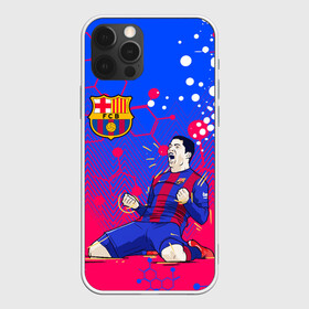 Чехол для iPhone 12 Pro Max с принтом ЛУИС СУАРЕС БАРСЕЛОНА в Белгороде, Силикон |  | barcelona | football | luis suarez | sport | uefa | барселона | луис суарес | спорт | уефа. | футбол