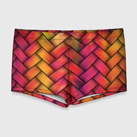 Мужские купальные плавки 3D с принтом Colorful weave в Белгороде, Полиэстер 85%, Спандекс 15% |  | Тематика изображения на принте: colorful | texture | twist | weave | красочный | плетенка | текстура