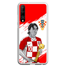 Чехол для Honor P30 с принтом ЛУКА МОДРИЧ LUKA MODRIC в Белгороде, Силикон | Область печати: задняя сторона чехла, без боковых панелей | football | luka modric | real madrid. | sport | лука модрич | реал мадрид | сборная хорватии | спорт | футбол