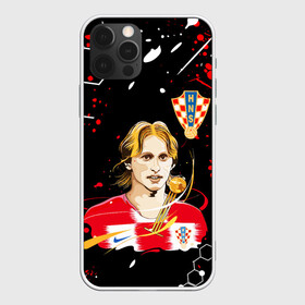 Чехол для iPhone 12 Pro с принтом ЛУКА МОДРИЧ LUKA MODRIC в Белгороде, силикон | область печати: задняя сторона чехла, без боковых панелей | football | luka modric | real madrid. | sport | лука модрич | реал мадрид | сборная хорватии | спорт | футбол