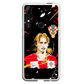 Чехол для Honor P Smart Z с принтом ЛУКА МОДРИЧ LUKA MODRIC в Белгороде, Силикон | Область печати: задняя сторона чехла, без боковых панелей | football | luka modric | real madrid. | sport | лука модрич | реал мадрид | сборная хорватии | спорт | футбол