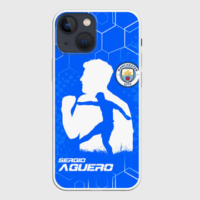 Чехол для iPhone 13 mini с принтом СЕРХИО АГУЭРО   МАНЧЕСТЕР СИТИ в Белгороде,  |  | football | manchester city | sergio leonel aguero del castillo | sport | манчестер сити | сборная аргентины. | спорт | футбол