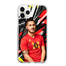 Чехол для iPhone 11 Pro матовый с принтом Эден Азар в Белгороде, Силикон |  | eden hazard | бельгия | игра | полузащитник | реал | футбол | эден азар