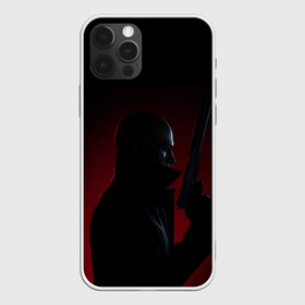 Чехол для iPhone 12 Pro с принтом HiTmaN 3 в Белгороде, силикон | область печати: задняя сторона чехла, без боковых панелей | hitman | hitman 3 | игра | игра 2021 | игры | игры 2021