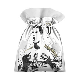 Подарочный 3D мешок с принтом Криштиану Роналду в Белгороде, 100% полиэстер | Размер: 29*39 см | cristiano ronaldo | fc juventus | криштиану роналду | фк ювентус | футбол | футболист