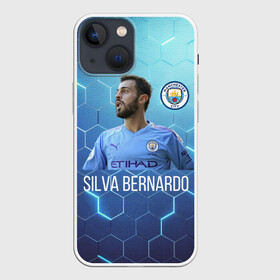 Чехол для iPhone 13 mini с принтом Silva Bernardo Манчестер Сити в Белгороде,  |  | manchester city | бернарду силва | манчестер сити | сборная португалии | футбол | футболист