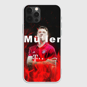 Чехол для iPhone 12 Pro Max с принтом ТОМАС МЮЛЛЕР / THOMAS MULLER в Белгороде, Силикон |  | Тематика изображения на принте: bayern | football | sport | thomas muller | uefa. | бавария | спорт | томас мюллер | уефа | футбол