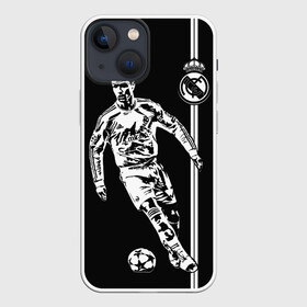 Чехол для iPhone 13 mini с принтом Криштиану Роналду в Белгороде,  |  | cristiano ronaldo | fc real madrid | криштиану роналду | фк реал мадрид | футбол | футболист