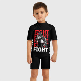 Детский купальный костюм 3D с принтом FIGHT в Белгороде, Полиэстер 85%, Спандекс 15% | застежка на молнии на спине | boxing | fight club | mma | ufc | боевые искусства | боец | бои | бойцовский клуб | бокс | боксёр | борьба | воин | единоборства | кикбоксинг | майк тайсон | мма | муай тай | мухаммед али | рукопашный бой | сила