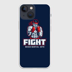 Чехол для iPhone 13 mini с принтом Боксёр в Белгороде,  |  | boxing | fight club | mma | ufc | боевые искусства | боец | бои | бойцовский клуб | бокс | боксёр | борьба | воин | единоборства | кикбоксинг | майк тайсон | мма | муай тай | мухаммед али | рукопашный бой | сила