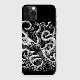 Чехол для iPhone 12 Pro Max с принтом Кракен Монстр в Белгороде, Силикон |  | animal | beast | kraken | monster | ocean | octopus | sea | ship | water | вода | животные | звери | корабль | кракен | монстр | море | океан | осьминог | рыбы | щупальца