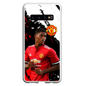 Чехол для Samsung Galaxy S10 с принтом Manchester United: Рашфорд. в Белгороде, Силикон | Область печати: задняя сторона чехла, без боковых панелей | fc | fcmu | football | football club | manchester united | marcus rashford | red devils | sport | красные дьяволы | манчестер юнайтед | маркус рашфорд | спорт | фк | фкмю | футбол | футбольный клуб