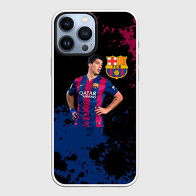 Чехол для iPhone 13 Pro Max с принтом Barcelona: Луис Суарес. в Белгороде,  |  | barca | barcelona | fc barca | luis suarez | барка | барселона | луис суарес