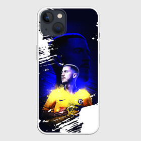 Чехол для iPhone 13 с принтом ЭДЕН АЗАР   EDEN HAZARD в Белгороде,  |  | chelsea | eden michael hazard | football | real madrid | sport | uefa | реал мадрид | сборная бельгии. | спорт | уефа | футбол | хазард | челси | эден азар