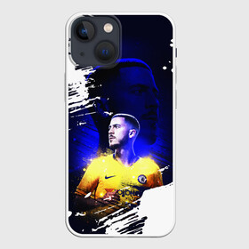 Чехол для iPhone 13 mini с принтом ЭДЕН АЗАР   EDEN HAZARD в Белгороде,  |  | chelsea | eden michael hazard | football | real madrid | sport | uefa | реал мадрид | сборная бельгии. | спорт | уефа | футбол | хазард | челси | эден азар