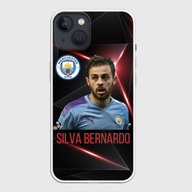 Чехол для iPhone 13 с принтом Silva Bernardo Манчестер Сити в Белгороде,  |  | manchester city | бернарду силва | манчестер сити | сборная португалии | футбол | футболист