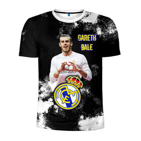 Мужская футболка 3D спортивная с принтом Гарет Бэйл/Gareth Bale в Белгороде, 100% полиэстер с улучшенными характеристиками | приталенный силуэт, круглая горловина, широкие плечи, сужается к линии бедра | Тематика изображения на принте: fly emirates | football | gareth bale | real madrid | sport | tottenham | бэйл гарет | известные личности | испания | мужчинам | реал мадрид | спорт | спортсмены | тоттенхэм хотспур | уэльс | футболист | хобби