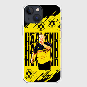 Чехол для iPhone 13 mini с принтом ЭРЛИНГ ХОЛАНД   ERLING HAALAND в Белгороде,  |  | borussia | erling braut haaland | football | sport | uefa | боруссия | сборная норвегии. | спорт | уефа | футбол | эрлинг холанд